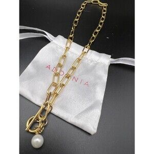 Adorina 14K Gold-Plate and Cultured Pearl Necklace